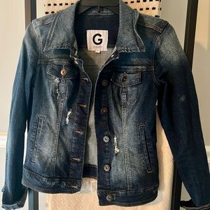 G by guess denim jean jacket medium denim jacket
